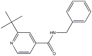 N-benzyl-2-tert-butylisonicotinamide Structure