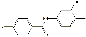 4-chloro-N-(3-hydroxy-4-methylphenyl)benzamide