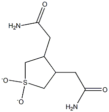 2-[4-(2-amino-2-oxoethyl)-1,1-dioxidotetrahydro-3-thienyl]acetamide