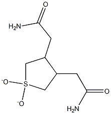 2-[4-(2-amino-2-oxoethyl)-1,1-dioxidotetrahydro-3-thienyl]acetamide|