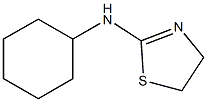 N-cyclohexyl-N-(4,5-dihydro-1,3-thiazol-2-yl)amine Struktur