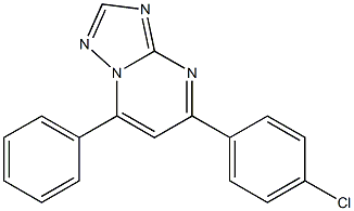 5-(4-chlorophenyl)-7-phenyl[1,2,4]triazolo[1,5-a]pyrimidine