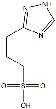 3-(1H-1,2,4-triazol-3-yl)-1-propanesulfonic acid,,结构式