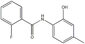 2-fluoro-N-(2-hydroxy-4-methylphenyl)benzamide