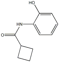 N-(2-hydroxyphenyl)cyclobutanecarboxamide Struktur