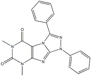 6,8-dimethyl-1,3-diphenyl-1H-[1,2,4]triazolo[3,4-f]purine-5,7(6H,8H)-dione