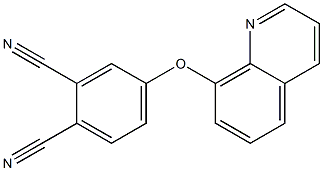 4-(quinolin-8-yloxy)phthalonitrile