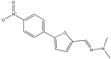 5-{4-nitrophenyl}-2-furaldehyde dimethylhydrazone