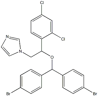 bis(4-bromophenyl)methyl 1-(2,4-dichlorophenyl)-2-(1H-imidazol-1-yl)ethyl ether