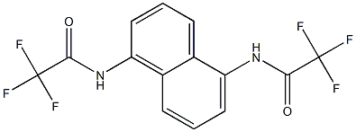 2,2,2-trifluoro-N-{5-[(trifluoroacetyl)amino]-1-naphthyl}acetamide