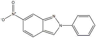 6-nitro-2-phenyl-2H-indazole,,结构式