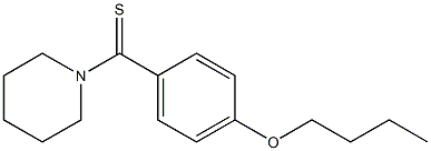  1-{[4-(butyloxy)phenyl]carbothioyl}piperidine