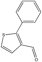 2-phenyl-3-thiophenecarbaldehyde Struktur