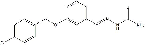 3-[(4-chlorobenzyl)oxy]benzaldehyde thiosemicarbazone