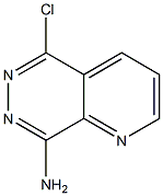 5-chloropyrido[2,3-d]pyridazin-8-ylamine 结构式