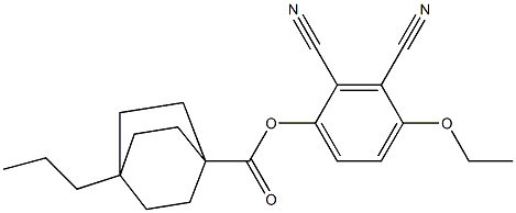 2,3-dicyano-4-ethoxyphenyl 4-propylbicyclo[2.2.2]octane-1-carboxylate