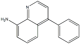 4-phenyl-8-quinolinylamine Struktur