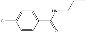 4-chloro-N-propylbenzamide Structure