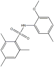  N-(2-methoxy-5-methylphenyl)-2,4,6-trimethylbenzenesulfonamide