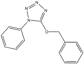 benzyl 1-phenyl-1H-tetraazol-5-yl ether 结构式