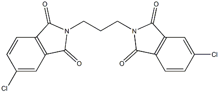 5-chloro-2-[3-(5-chloro-1,3-dioxo-1,3-dihydro-2H-isoindol-2-yl)propyl]-1H-isoindole-1,3(2H)-dione|