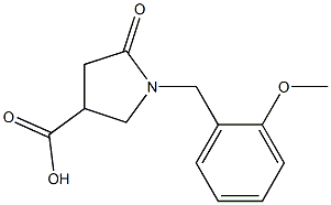  1-(2-methoxybenzyl)-5-oxo-3-pyrrolidinecarboxylic acid