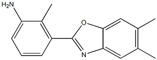 3-(5,6-dimethyl-1,3-benzoxazol-2-yl)-2-methylaniline