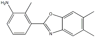 3-(5,6-dimethyl-1,3-benzoxazol-2-yl)-2-methylaniline|