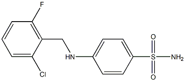 4-[(2-chloro-6-fluorobenzyl)amino]benzenesulfonamide|