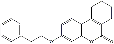 3-(2-phenylethoxy)-7,8,9,10-tetrahydro-6H-benzo[c]chromen-6-one
