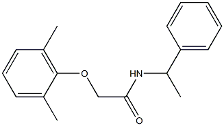 2-(2,6-dimethylphenoxy)-N-(1-phenylethyl)acetamide