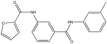 N-[3-(3-toluidinocarbonyl)phenyl]-2-furamide|