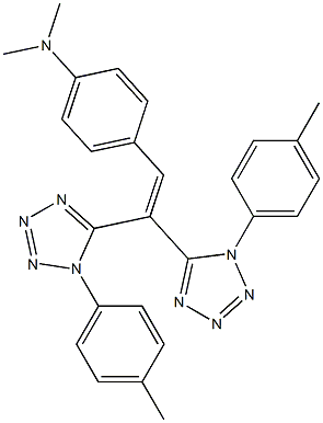 4-{2,2-bis[1-(4-methylphenyl)-1H-tetraazol-5-yl]vinyl}-N,N-dimethylaniline