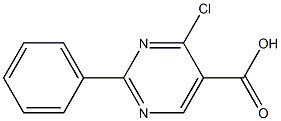4-chloro-2-phenyl-5-pyrimidinecarboxylic acid
