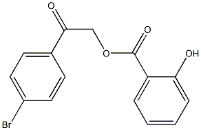  2-(4-bromophenyl)-2-oxoethyl salicylate