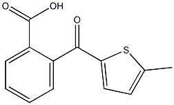 2-[(5-methyl-2-thienyl)carbonyl]benzoic acid