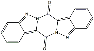  7H,14H-indazolo[2',3':4,5]pyrazino[1,2-b]indazole-7,14-dione