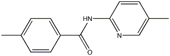  4-methyl-N-(5-methyl-2-pyridinyl)benzamide