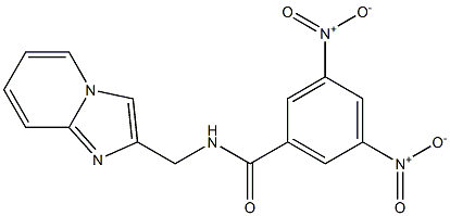  3,5-bisnitro-N-(imidazo[1,2-a]pyridin-2-ylmethyl)benzamide