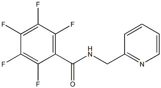 2,3,4,5,6-pentafluoro-N-(2-pyridinylmethyl)benzamide