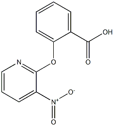 2-({3-nitro-2-pyridinyl}oxy)benzoic acid 结构式