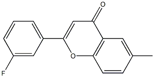  2-(3-fluorophenyl)-6-methyl-4H-chromen-4-one