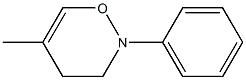 5-methyl-2-phenyl-3,4-dihydro-2H-1,2-oxazine,,结构式