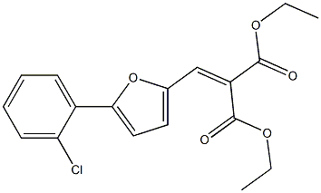 diethyl 2-{[5-(2-chlorophenyl)-2-furyl]methylene}malonate|