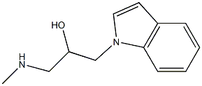 1-(1H-indol-1-yl)-3-(methylamino)-2-propanol|