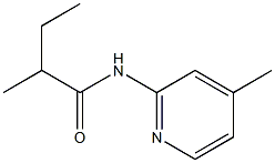 2-methyl-N-(4-methyl-2-pyridinyl)butanamide