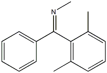 N-[(2,6-dimethylphenyl)(phenyl)methylene]-N-methylamine Structure