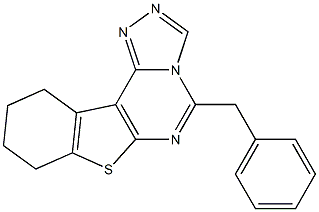 5-benzyl-8,9,10,11-tetrahydro[1]benzothieno[3,2-e][1,2,4]triazolo[4,3-c]pyrimidine