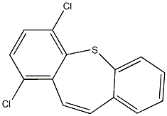 1,4-dichlorodibenzo[b,f]thiepine Structure