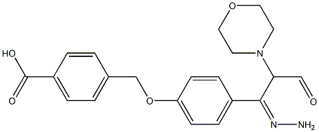 4-({4-[2-(4-morpholinylacetyl)carbohydrazonoyl]phenoxy}methyl)benzoic acid